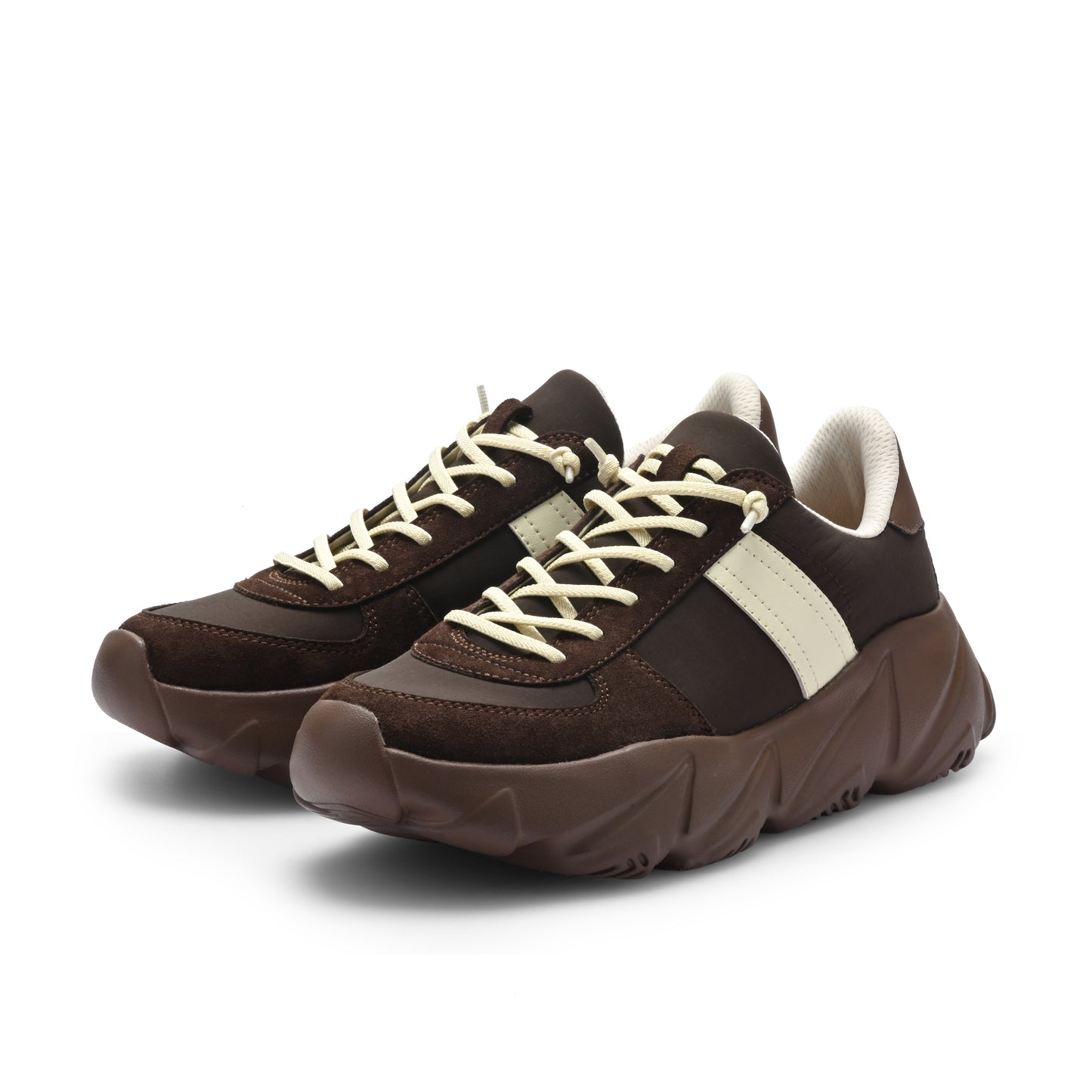 DUOZOULU Blok Nylon Runner Sneaker