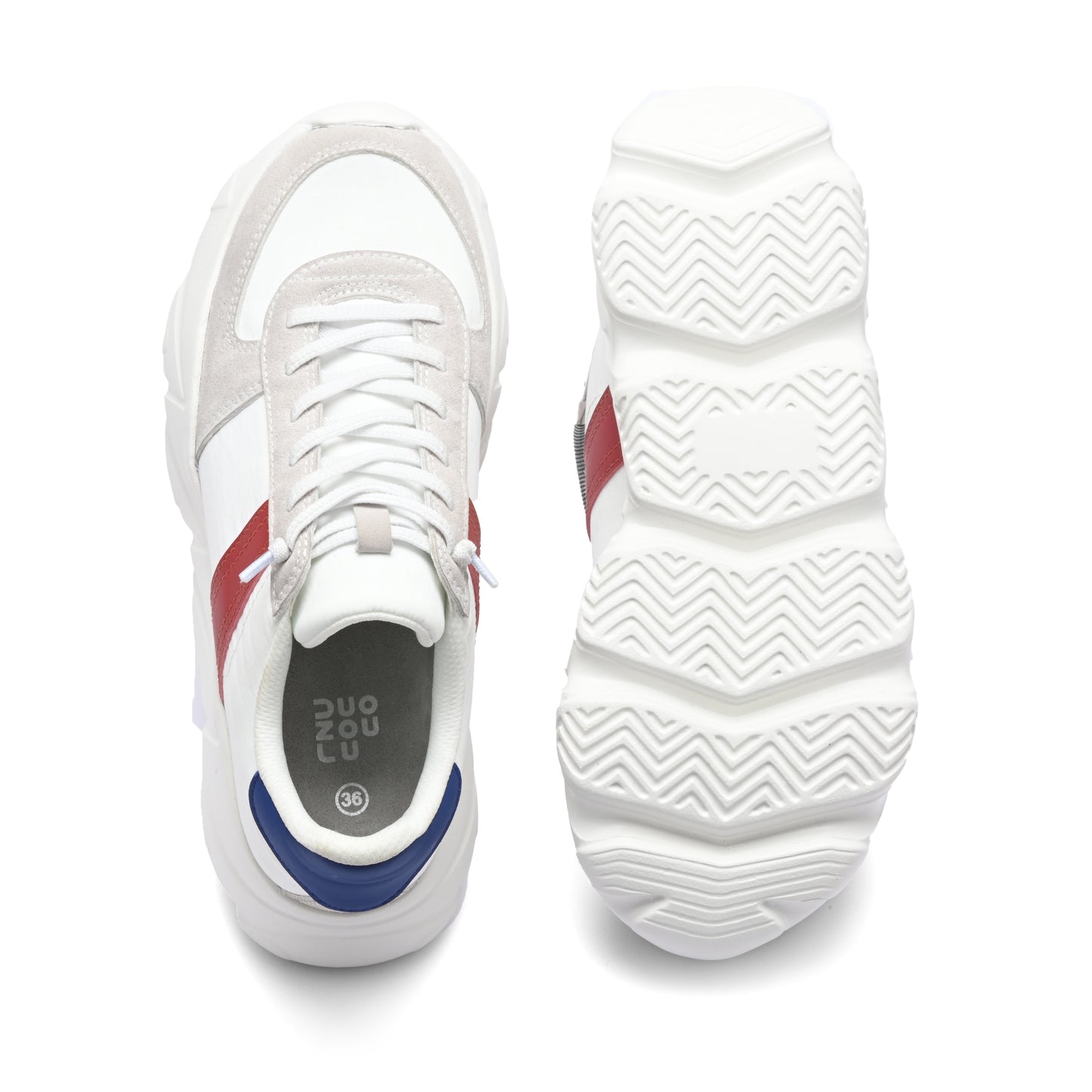 DUOZOULU Blok Nylon Runner Sneaker